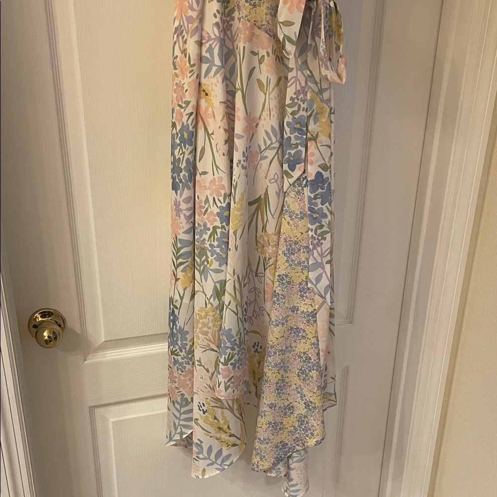 NWT Calvin Klein Floral Sleeveless Dress - Picture 7 of 12